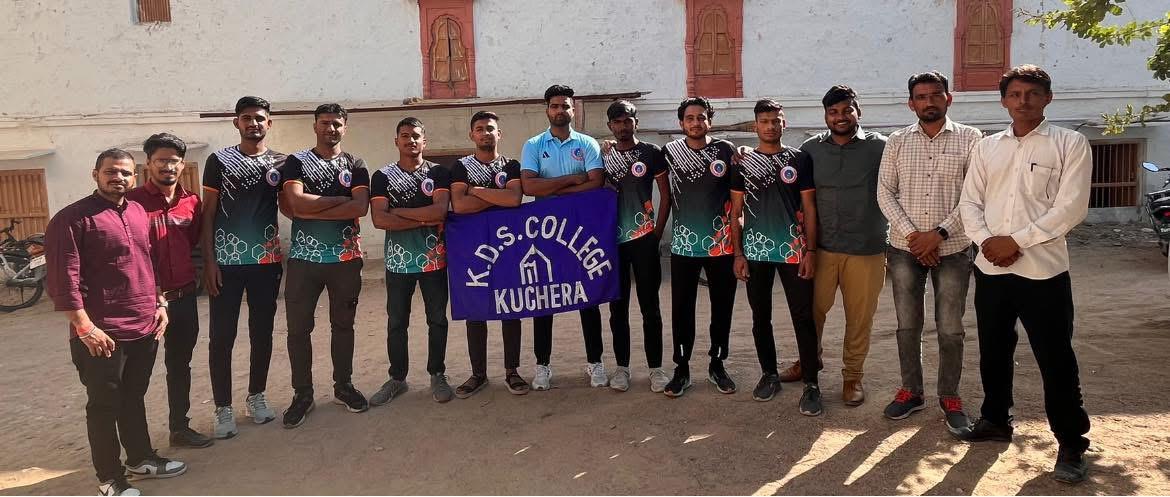 KDS College Team with Banner