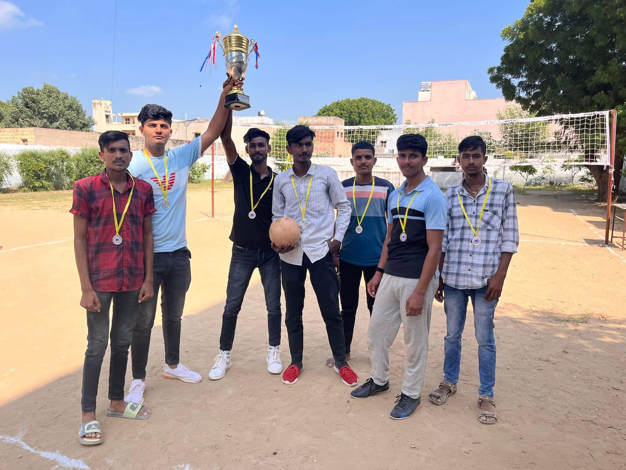 Trophy Celebration with Students